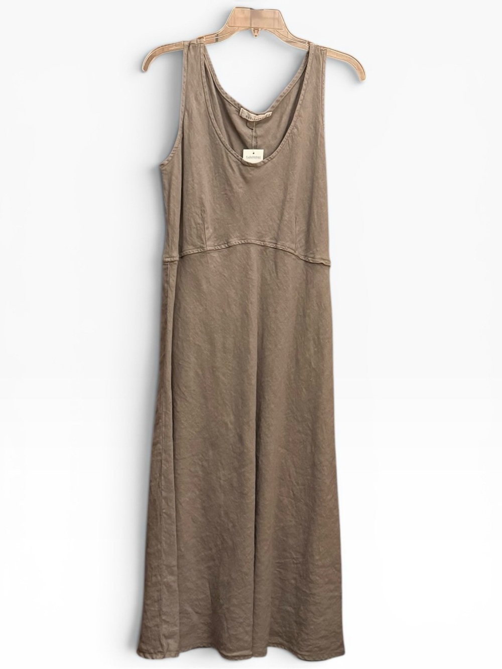 Cut Loose 100% Linen Maxi Dress Size Medium NWT
